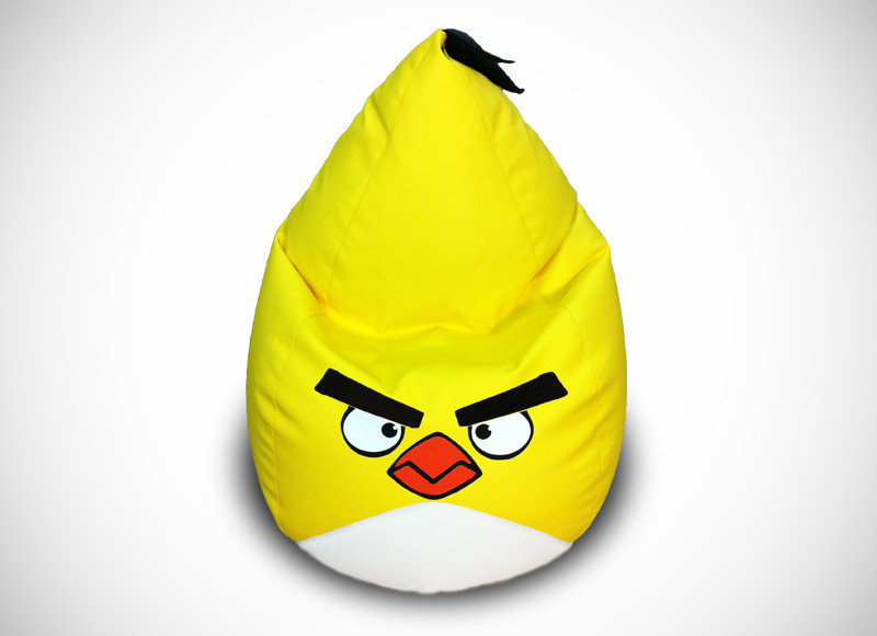 Кресло Злая Птица Bel.i.v. Yellow (1163)
