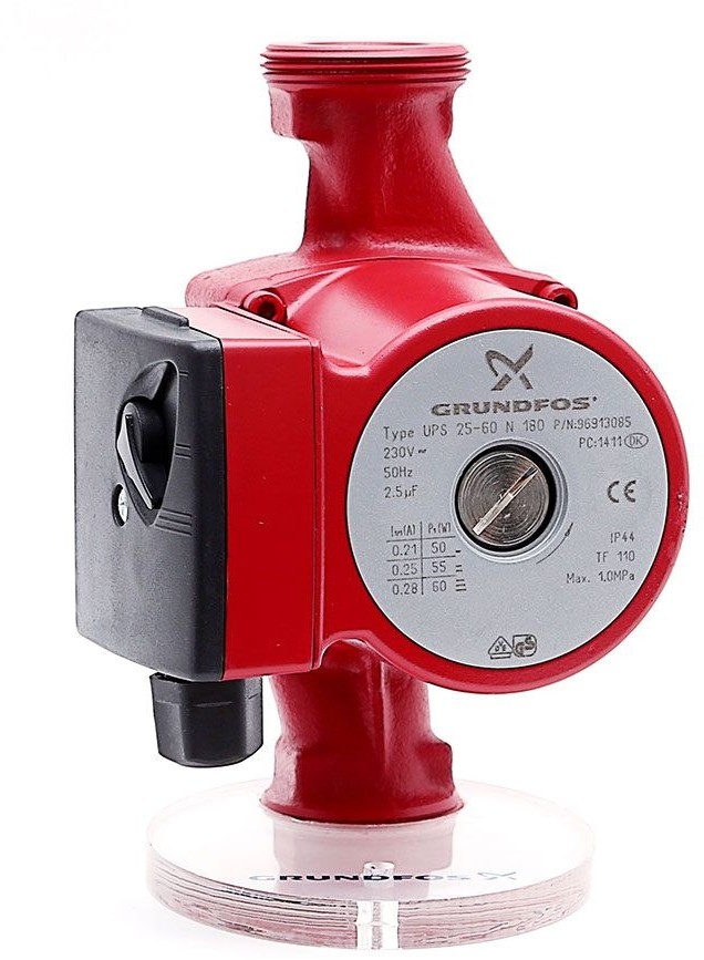 Насос циркуляционный Grundfos UPS25-60 N 180 1x230 (96913085)