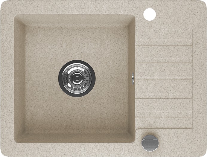 Кухонная мойка Laveo King бежевая (SJK_413T)