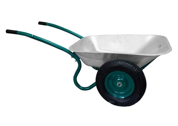Тачка садовая двухколесная Forte 70 л 120 кг WB6407 (31246)