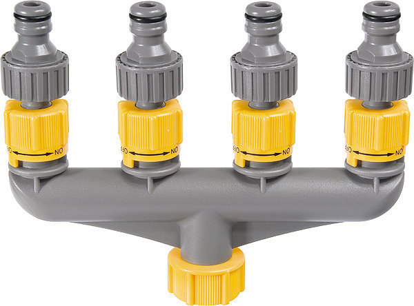 Разветвитель PALISAD LUXE четырёхканальный, пластиковый (66428)