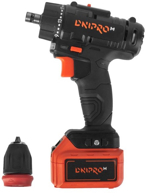 Аккумуляторная дрель шуруповерт Dnipro-M CD-141Q (82999000)
