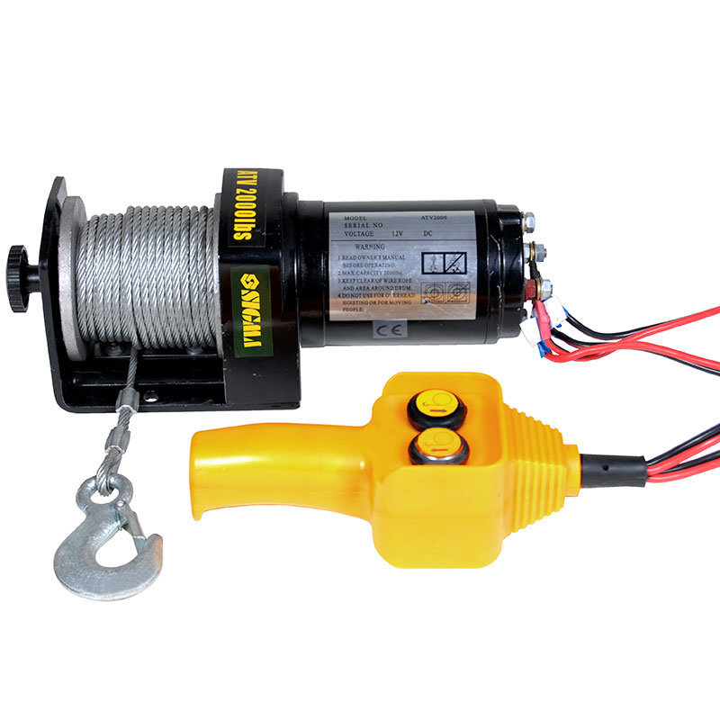Лебедка автомобильная электрическая Sigma 2000lbs (6130021)