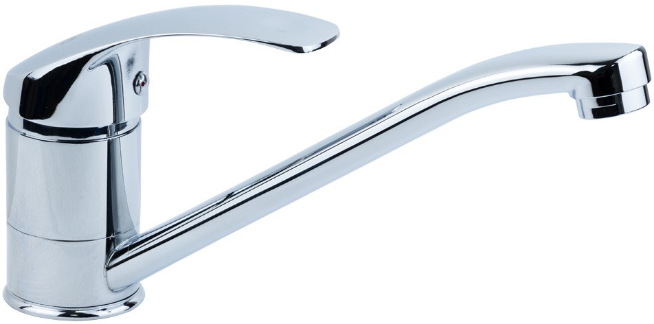 Смеситель для кухни Tau SD D40 гусак прямой 250 мм на шпильке (SD-2B243C)