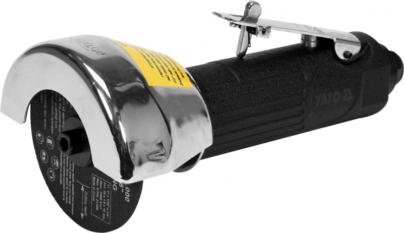 Резак пневматический Yato для диска 75х9.5 мм 1/4" 6.3 Bar 127 л/мин (YT-09715)