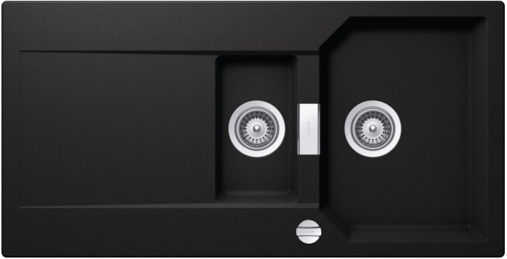 Мойка для кухни Schock Manhattan D150 L Nero-13 (22166013)
