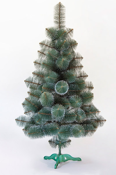 Сосна Фабрика Елок 260 см белый кончик заснеженная