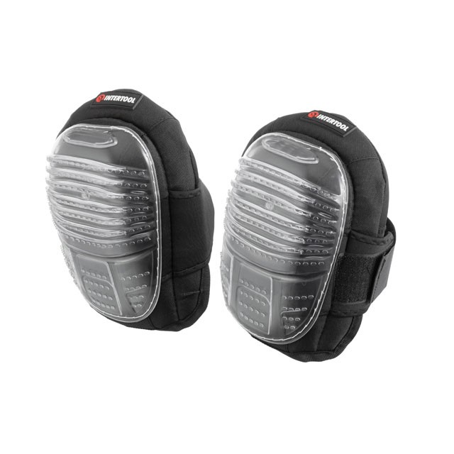 Наколенники защитные Intertool противоскользящие накладки из ПВХ, ткань 600D (SP-0051)