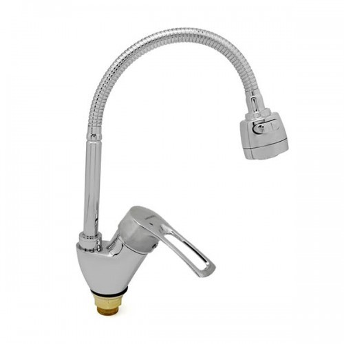 Кухонный смеситель G-Ferro Hansberg 777 REFLECTOR на гайке (GF1014)