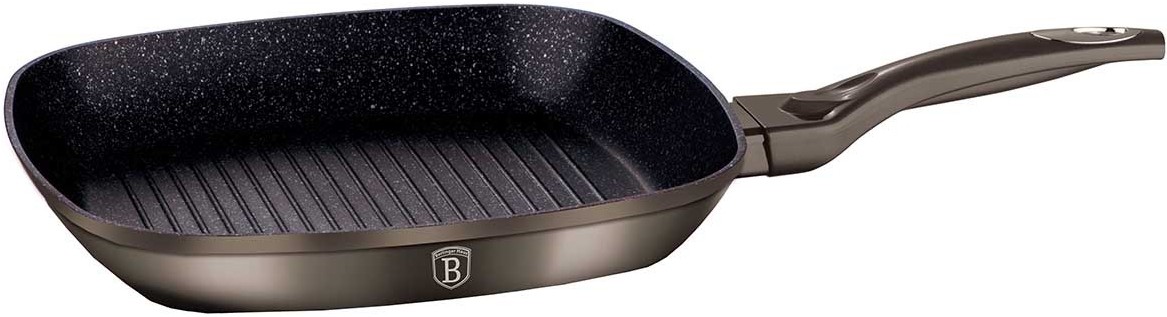 Сковорода-гриль Berlinger Haus Carbon Metallic Line 28 см BH-1249