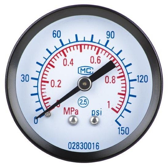 Манометр Intertool 1/4" (PT-1436)