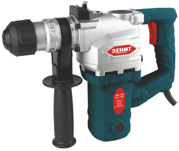 Перфоратор бочковой Зенит ЗПВ-1230 SDS Plus 3 режима (846731)