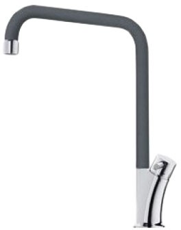 Кухонный смеситель Franke GALILEO фрагранит хром/графит (115.0289.847)