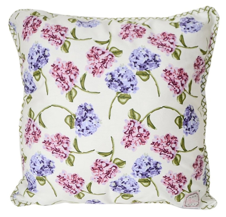 Подушка декоративная Прованс by Andre Tan 45х45 см Розовая клетка (.000180)