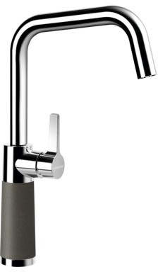 Кухонный смеситель Schock SC530 Carbonium-90 хром/черный (55600090)