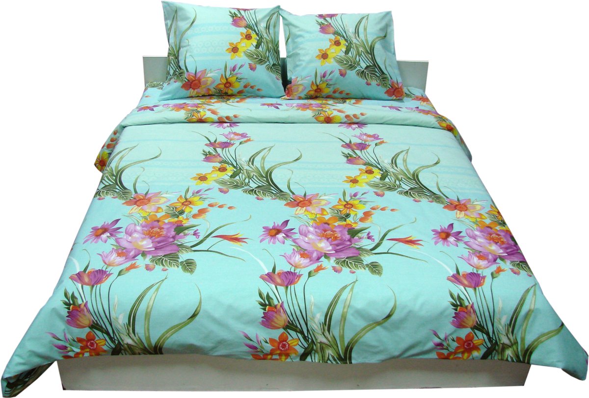 Комплект постельного белья Руно 220х240 см 5шт Семейный Березовый (6.114Г_20-1123 Light blue)