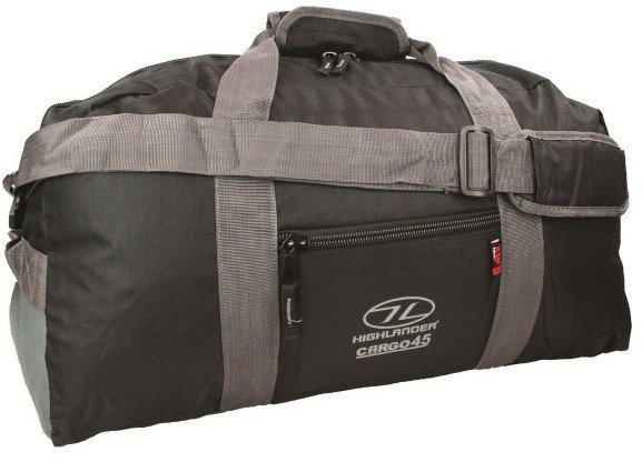Сумка дорожная Highlander Cargo 45 Black (924219)