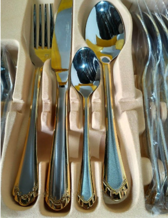 Набор столовых приборов Hoffburg 24 предмета (HB 24011 GS)