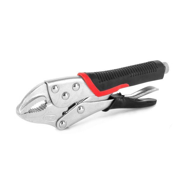 Клещи зажимные Intertool универсальные 180мм, CrV (UT-5202)