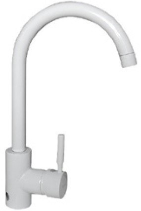 Смеситель для кухни Haiba Hans 011 WHITE (7 шт/ящ) (HB0166)