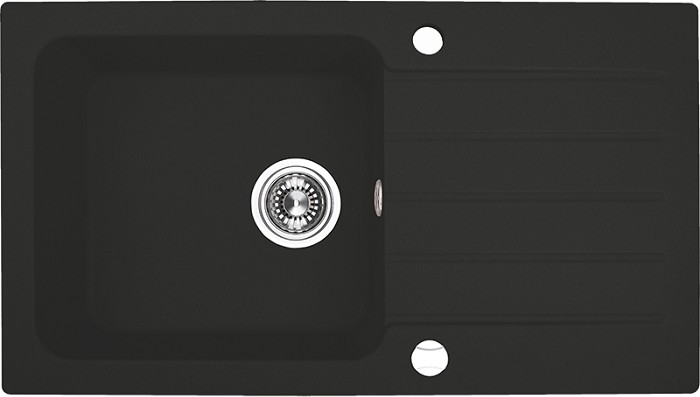 Кухонная мойка Laveo Borneo черная (SGB_711T)