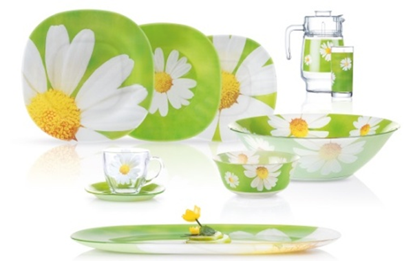 Сервиз столовый Luminarc Carina Paquerette Green 46 предметов (N4870)