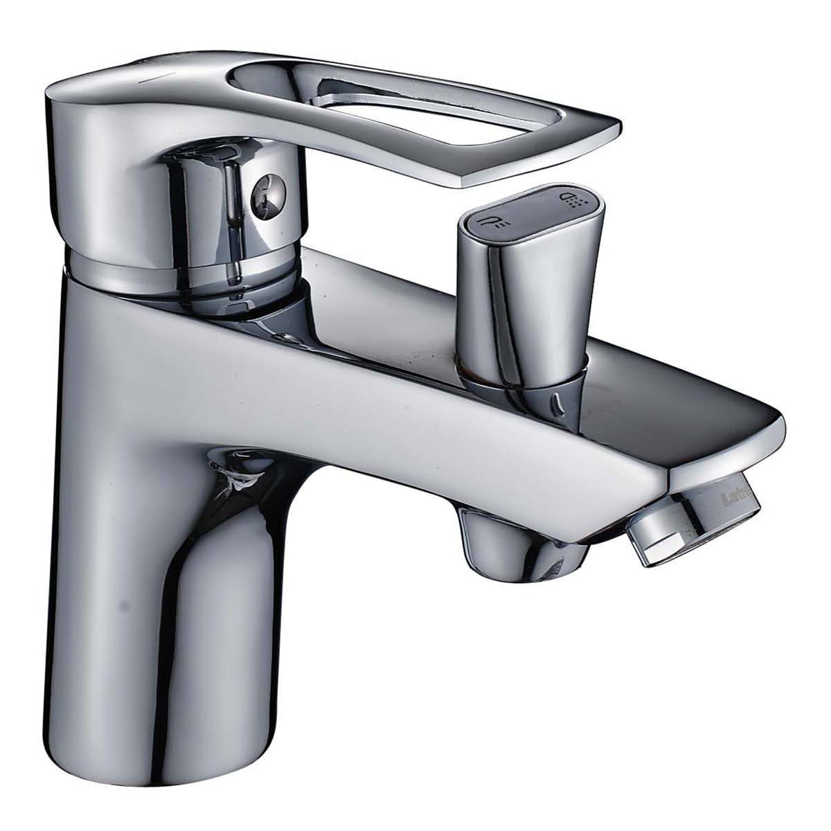 Смеситель для раковины Haiba HANSBERG 001 с выходом для гигиен. лейки (HB0821)