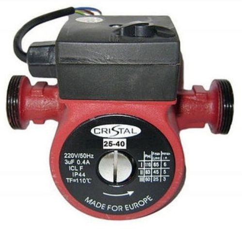 Насос циркуляционный Cristal GNP701 25/60 180 мм