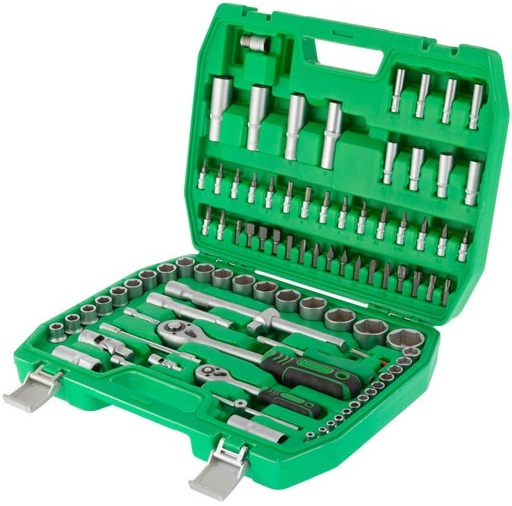 Набор инструментов Intertool 1/2" & 1/4" 94ед (ET-6094SP)
