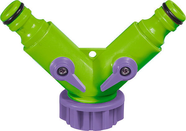 Разветвитель PALISAD 2- х канальный, регулируемый, со штуцерами (66426)