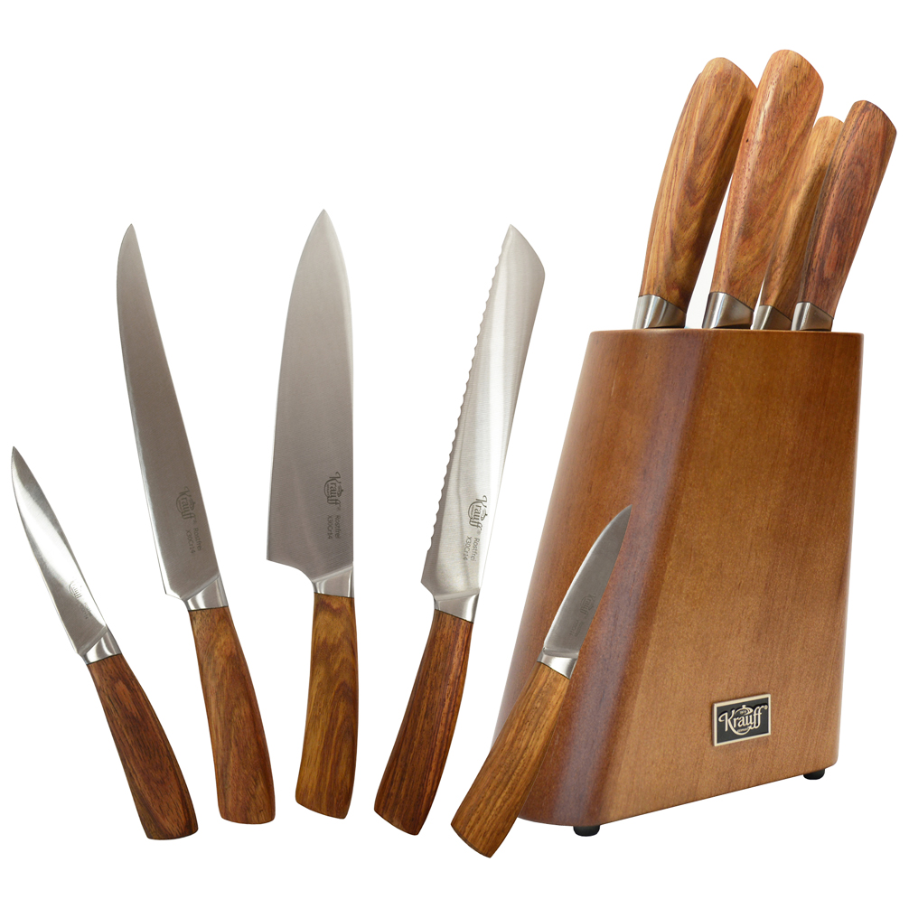Набор ножей на подставке Krauff Grand Gourmet 5 предметов 29-243-009