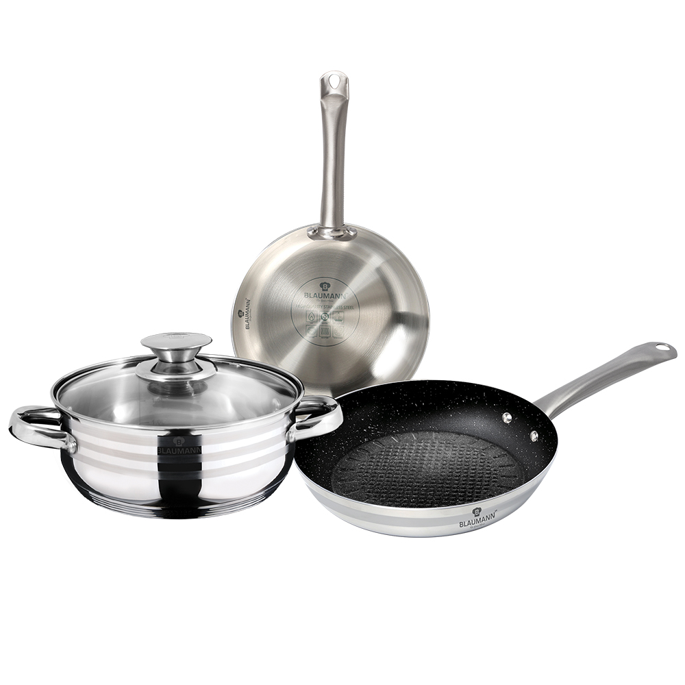 Набор посуды Blaumann Gourmet Line 3 предметов (BL-3179)