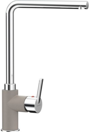 Кухонный смеситель Schock Sono Beton-42 хром/бетон (50400042)