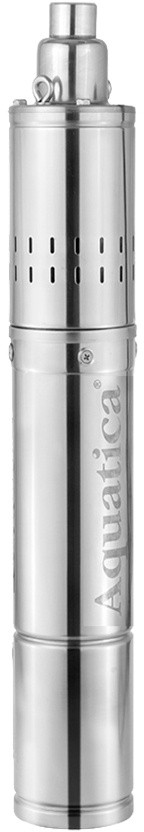 Насос шнековый Aquatica 0.5кВт H 107(34)м Q 40(30)л/мин D96мм 10м кабеля (778212)