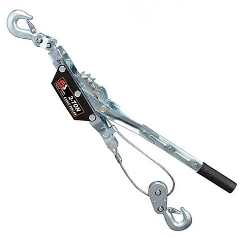 Лебедка механическая рычажная Torin 2 т 2.8 м двойное зубчатое колесо (TRK8021)