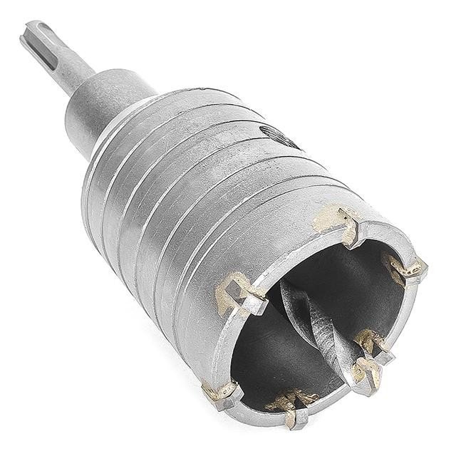 Коронка Intertool по бетону 50мм и переходник SDS Plus 100мм (SD-7050)