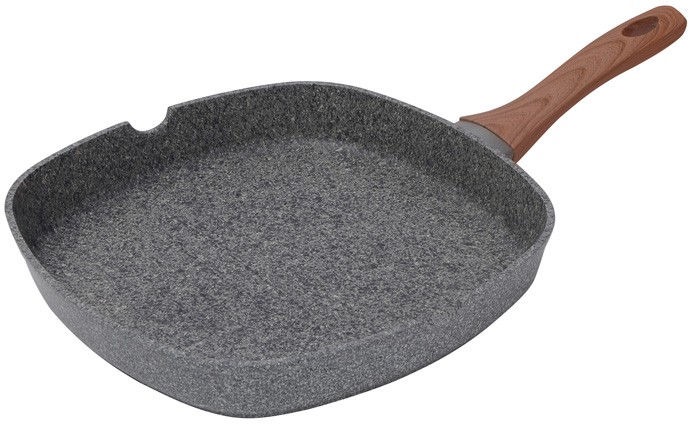 Cковорода гриль Bergner Granito 28 см (BG-7979)