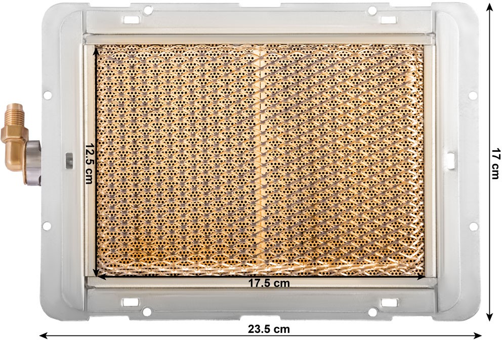 Газовая керамическая горелка инфракрасного излучения Vita (GP-2000)