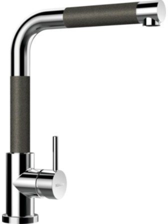 Кухонный смеситель Schock SC300 Carbonium-90 черный (59712090)