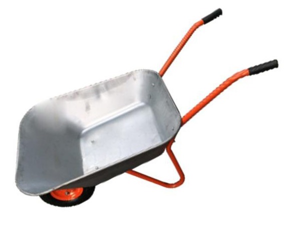 Тачка садовая одноколесная Budfix 65 л 110 кг WB6407В (69935)