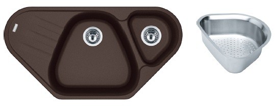 Мойка для кухни Franke Antea AZG 661-E Шоколад (114.0499.210)