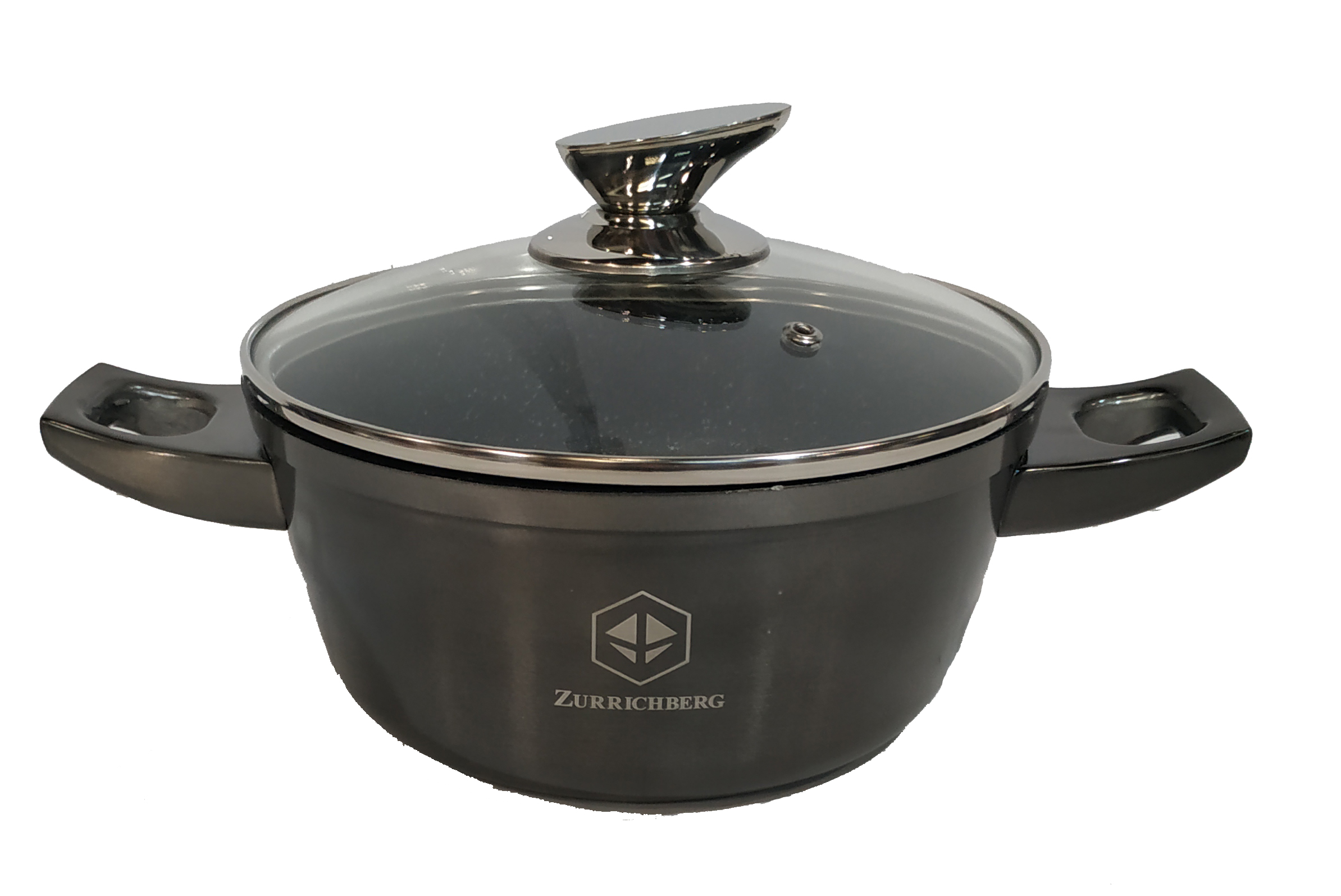 Кастрюля Zurrichberg 20х9.5 см 3 л (ZBP-7124 Gray)