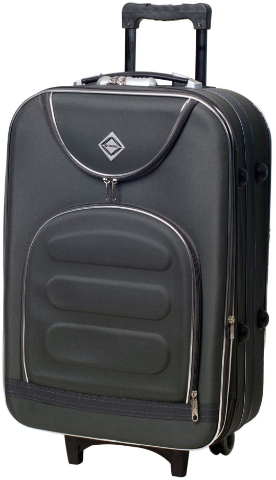 Чемодан Bonro Lux (небольшой) серый (10001916)