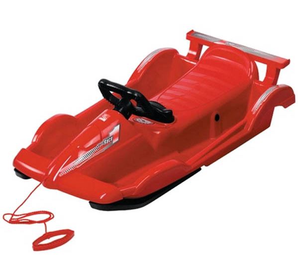 Санки Alpen Race красные (992101)