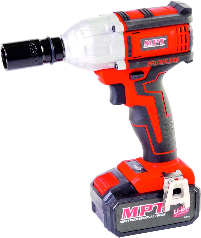 Гайковерт аккумуляторный Mastertool 21 V Li-ion, 450 Нм, 2 скорости, пластиковый кейс (MCIW2140)