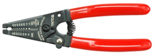 Клещи для снятия изоляции Yato 0.25-1.3 мм 160 мм (YT-2266)
