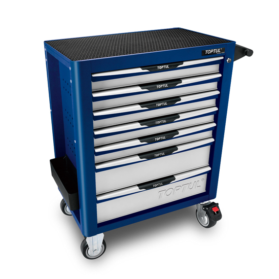 Тележка Toptul для инструмента Pro-Plus 7 секций серая (TCAG0704)