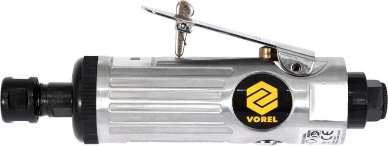 Пневмошлифмашина прямая Vorel 1/4" патрон 6 мм (81108)