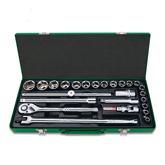 Набор инструмента дюймового Toptul 1/2" 25 едениц 12-граней (GCAD2514)