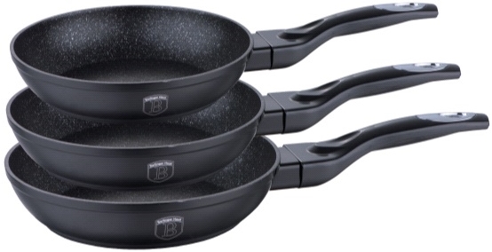 Набор сковородок Berlinger Haus с индикатором нагрева 3 предмета BH-1293N
